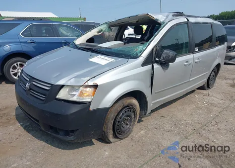 2010 Dodge Grand Caravan Se из США, поврежденный, VIN 2D4RN4DE1AR139991